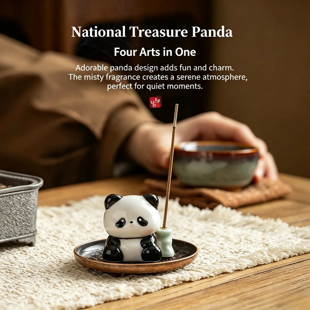 PandaCiCi Portable Tea Set Gift Box – Teapot & Cup Set for Tea Lovers