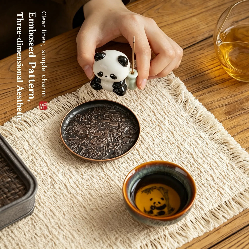 PandaCiCi Portable Tea Set Gift Box – Teapot & Cup Set for Tea Lovers