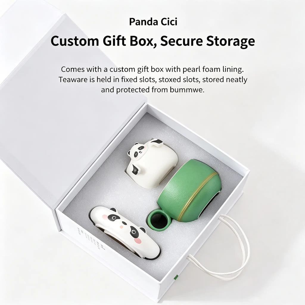 PandaCiCi Tea & Coffee Mug – Cute Panda Drinkware Gift