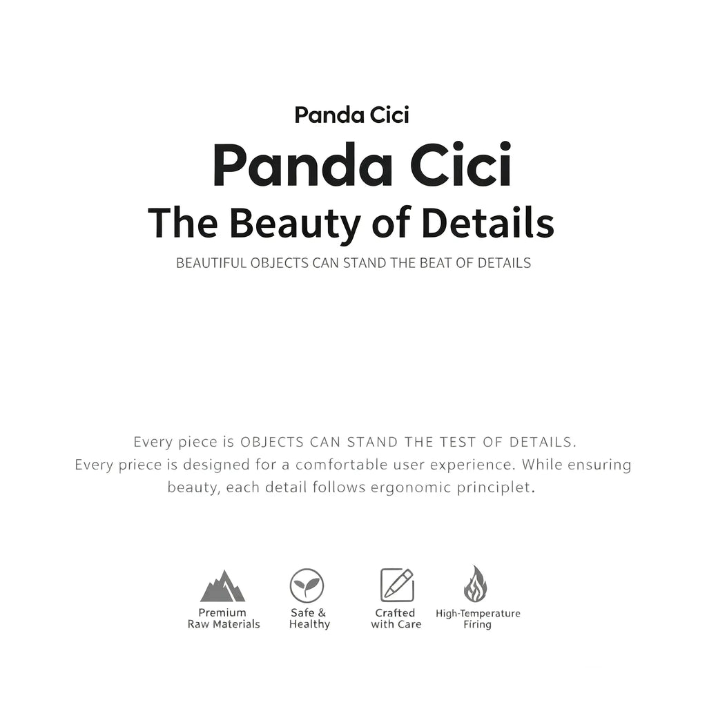 PandaCiCi Tea & Coffee Mug – Cute Panda Drinkware Gift