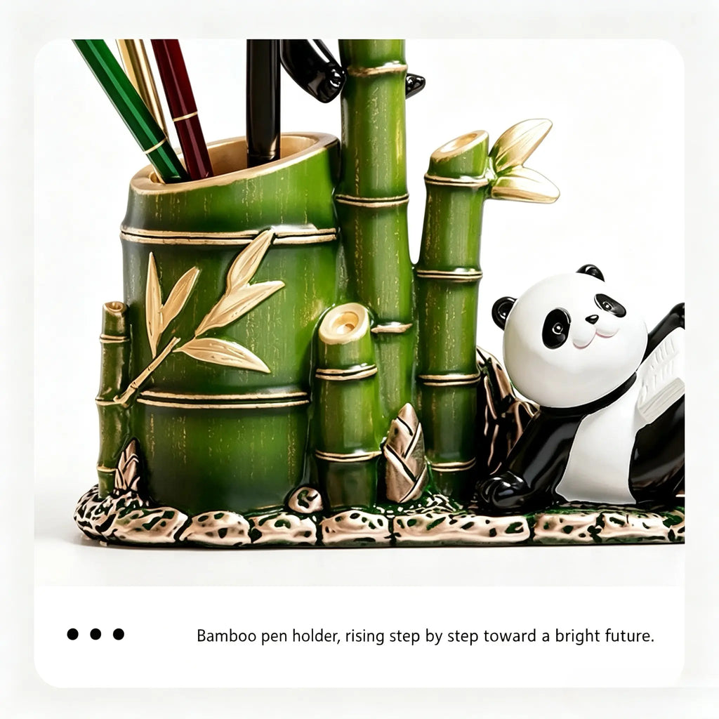 PandaCiCi Pen Holder – Cute Panda Desk Organizer Gift