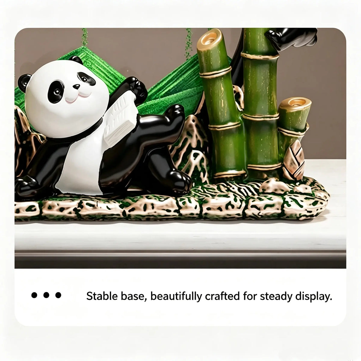 PandaCiCi Pen Holder – Cute Panda Desk Organizer Gift