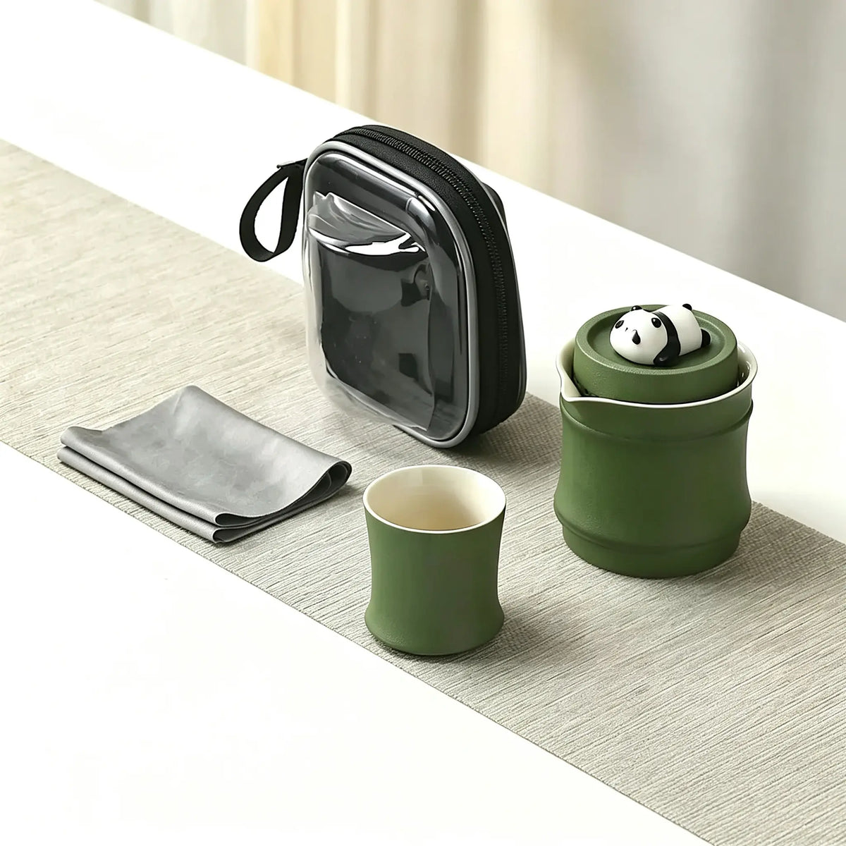 PandaCiCi Teapot & Teacup Gift Set – Panda Tea Set for Gifting