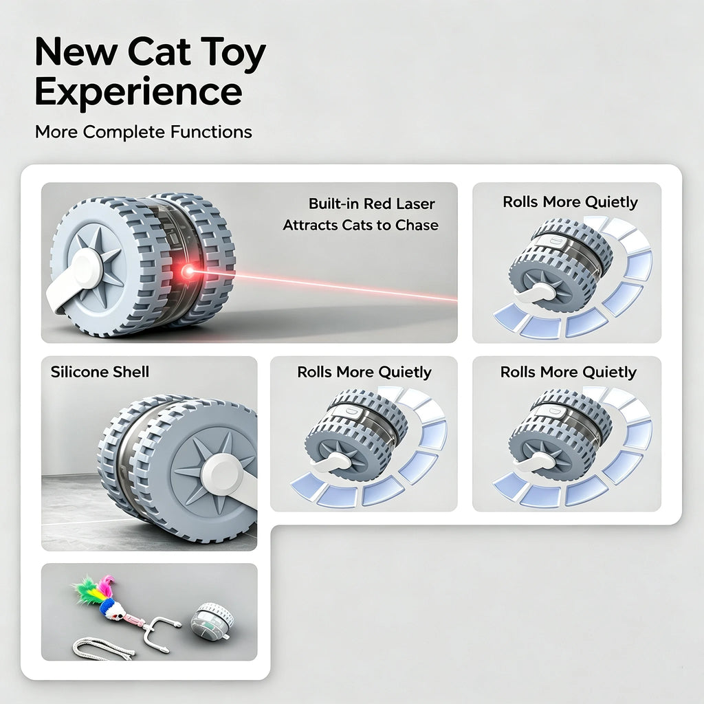 PandaCici Automatic Infrared Laser Cat Toy - product image 4