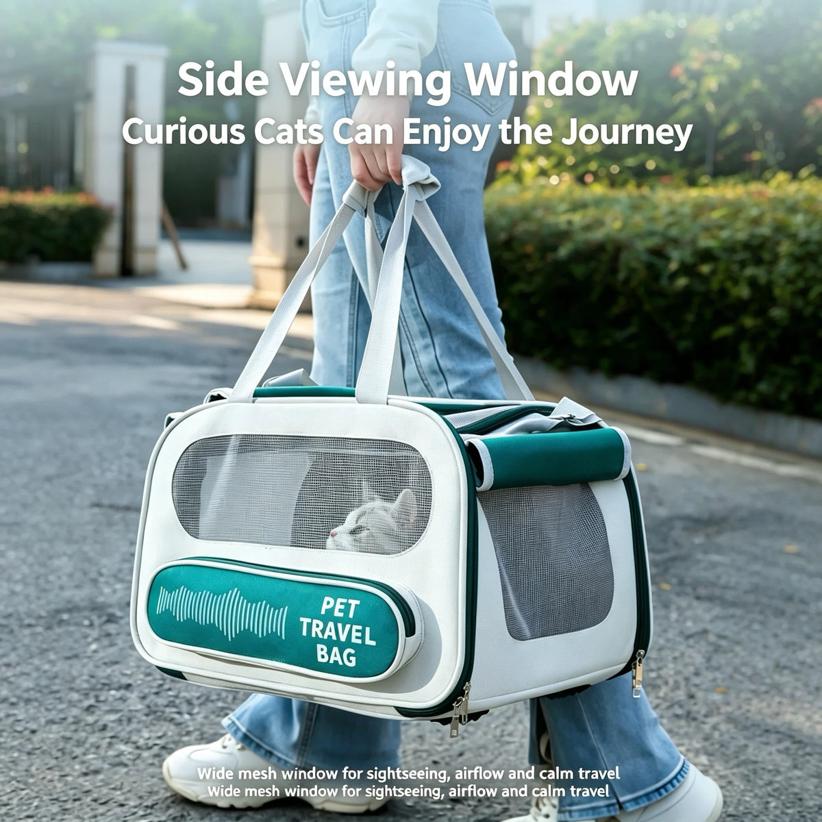 PandaCici Breathable Waterproof Pet Carrier - product image 13