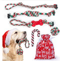 6-Piece Cotton Rope Dog Chew Toy Set - product image 1