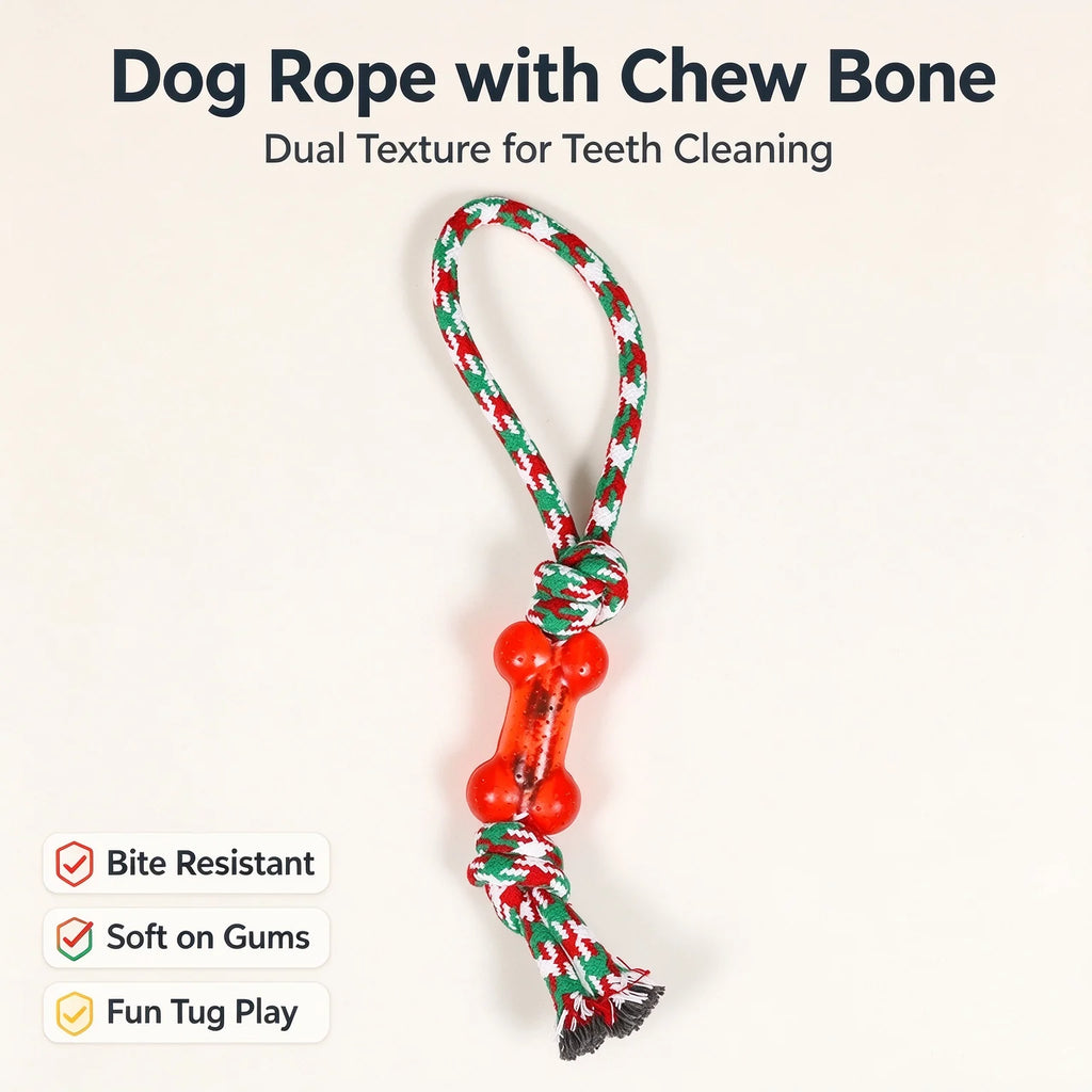 6-Piece Cotton Rope Dog Chew Toy Set - product image 12