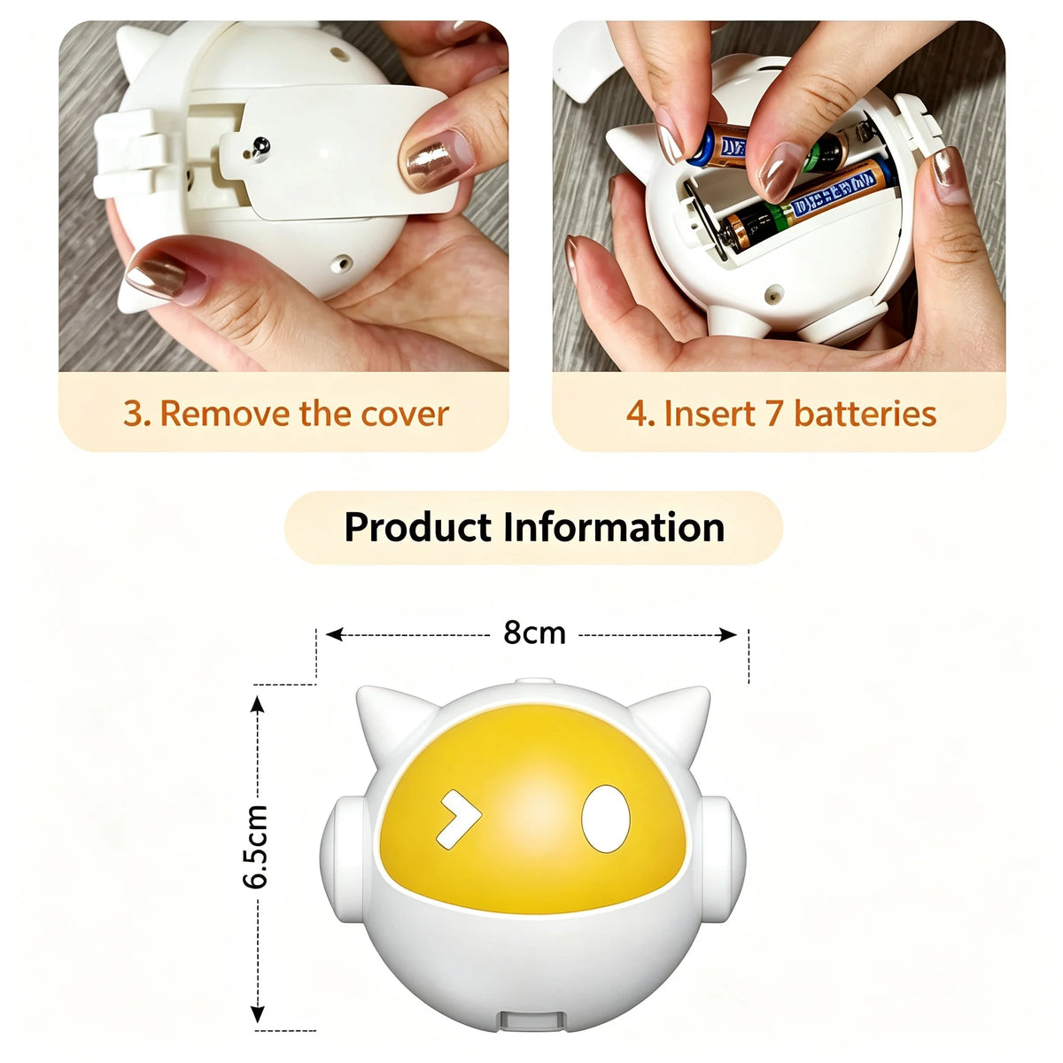 Electric Lifting Cat Teaser Toy - product image 9