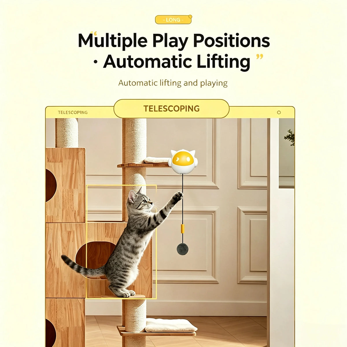 Electric Lifting Cat Teaser Toy - product image 12