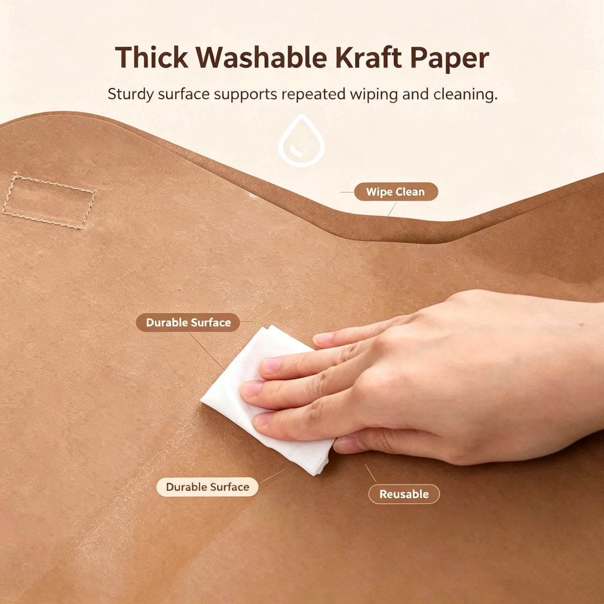 PandaCici Foldable Waterproof Kraft Paper Cat Bed - product image 4
