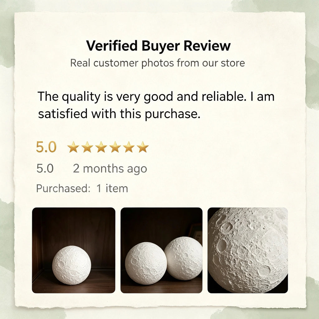 Moon-Shaped Biodegradable Pet Memorial Urn - product image 15