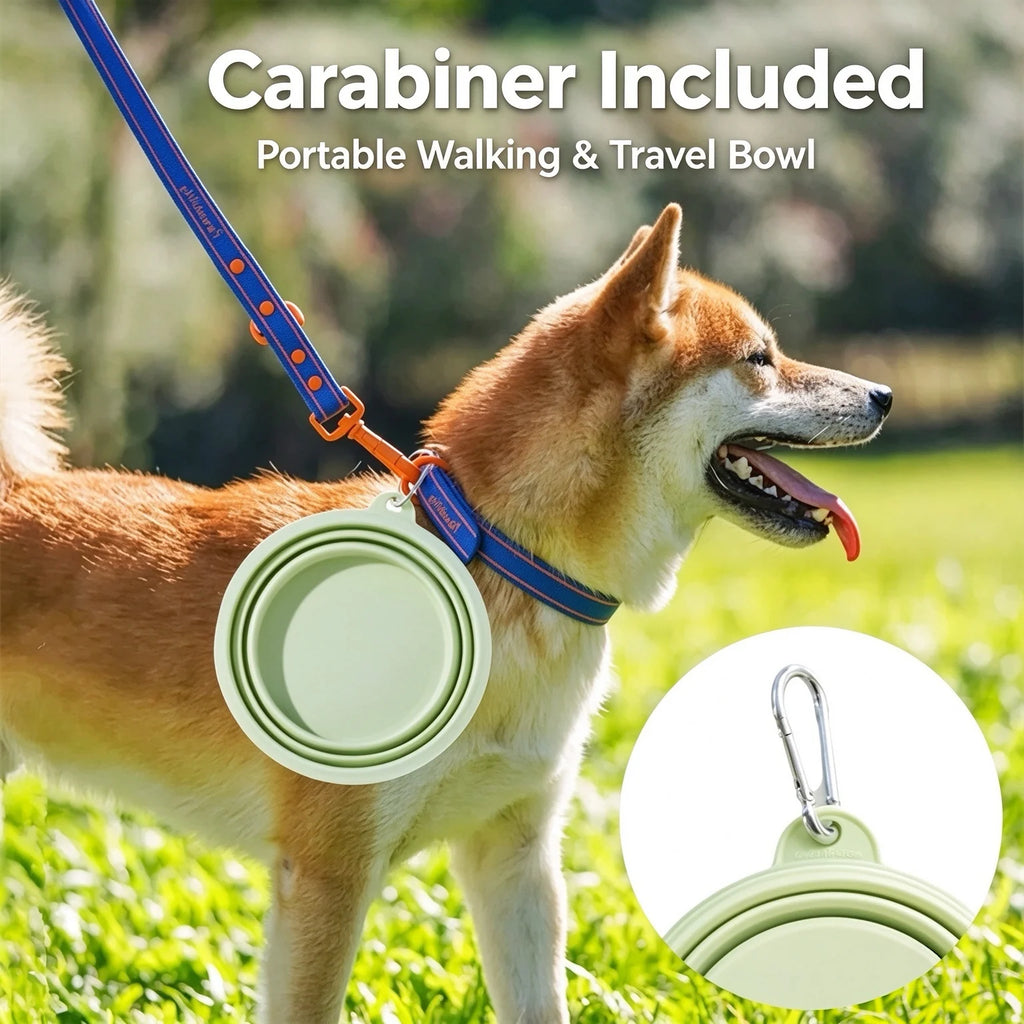 Portable Collapsible Silicone Pet Bowl - product image 4