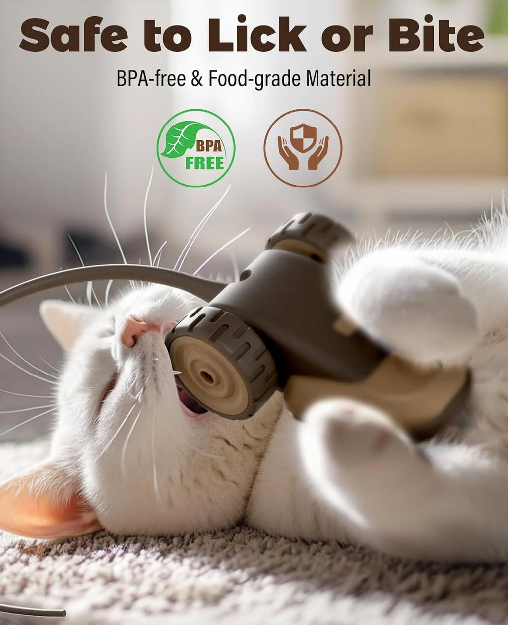 PandaCici Remote-Control Feather Cat Toy Car - product image 7