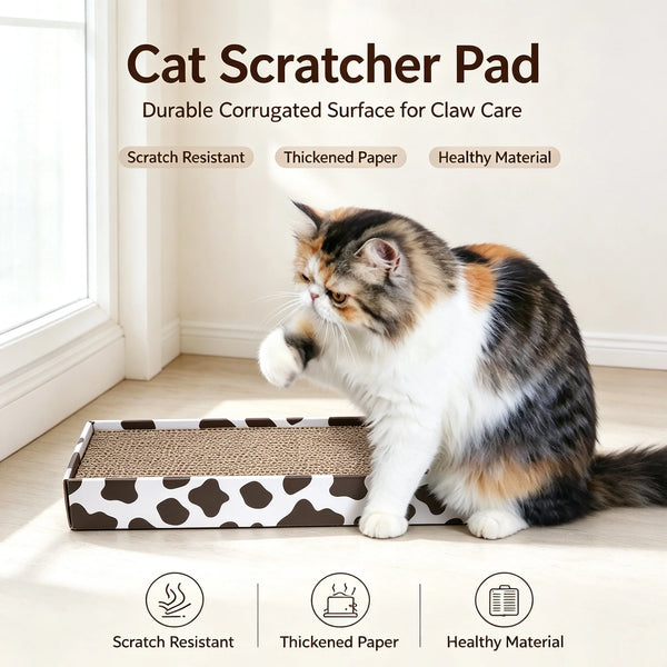 7-Piece Retro Animal Print Cat Scratcher Set - product image 1