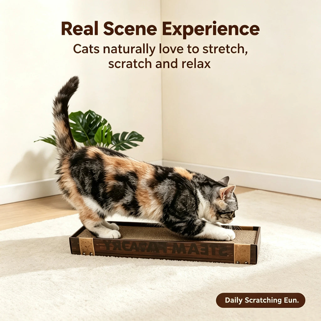 7-Piece Retro Animal Print Cat Scratcher Set - product image 2