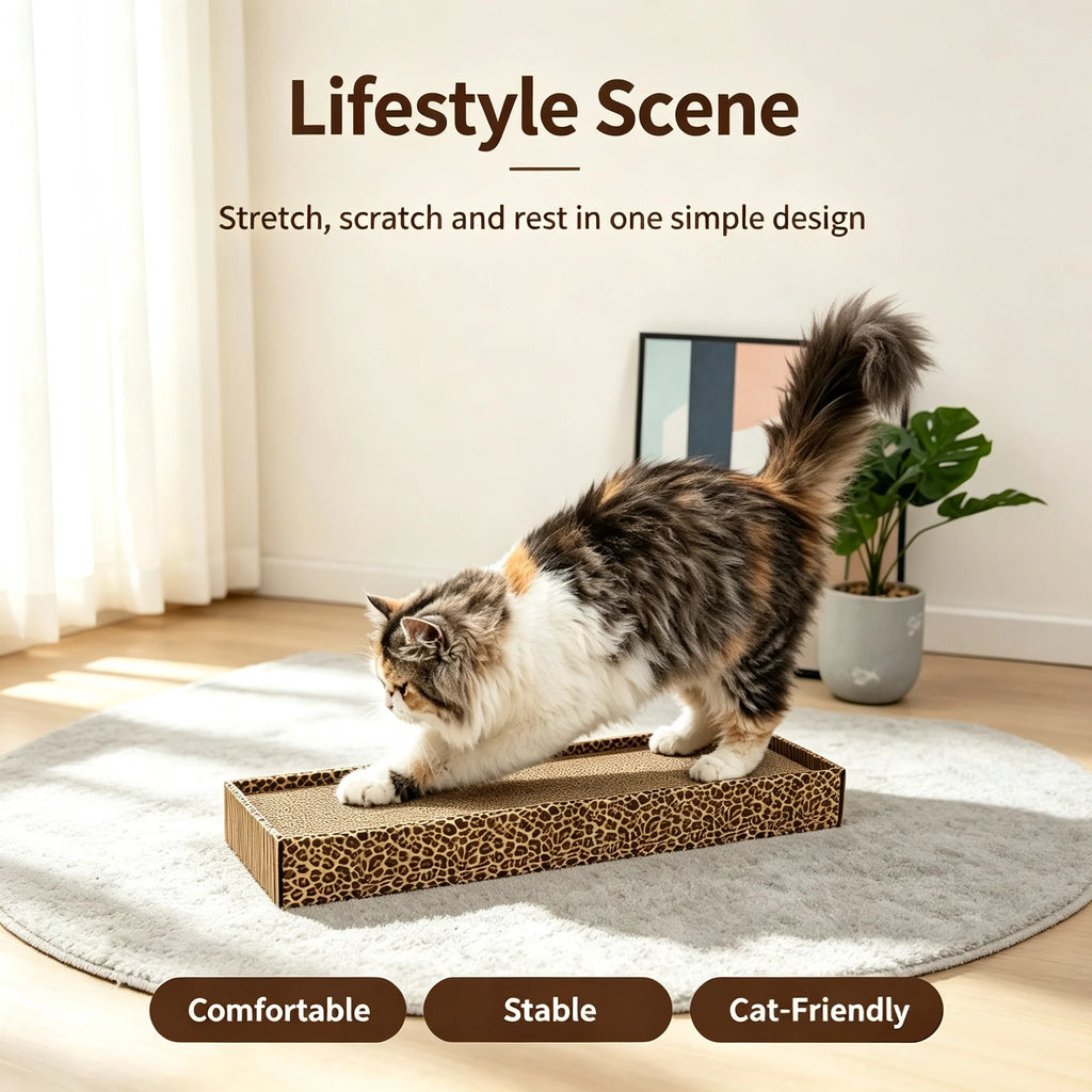 7-Piece Retro Animal Print Cat Scratcher Set - product image 9