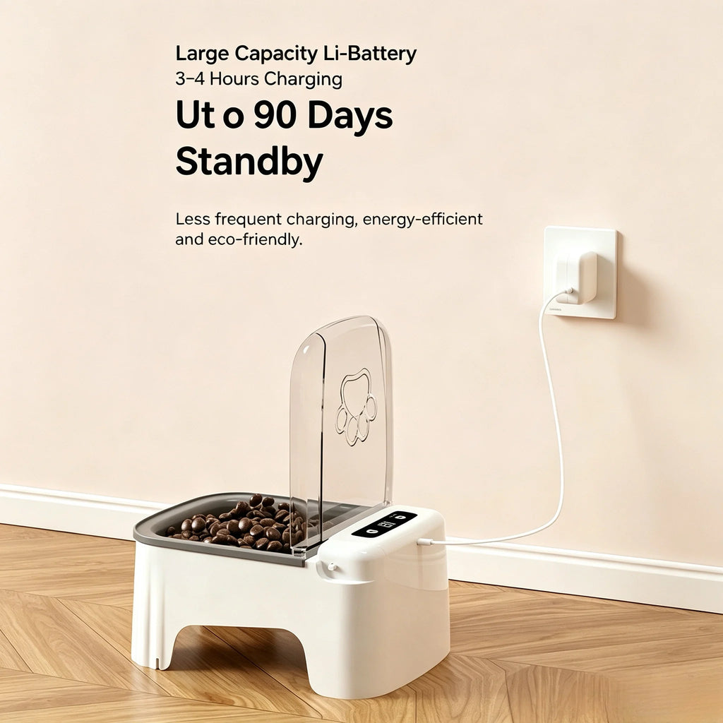 Smart Timed Automatic Pet Feeder with Lid - product image 8