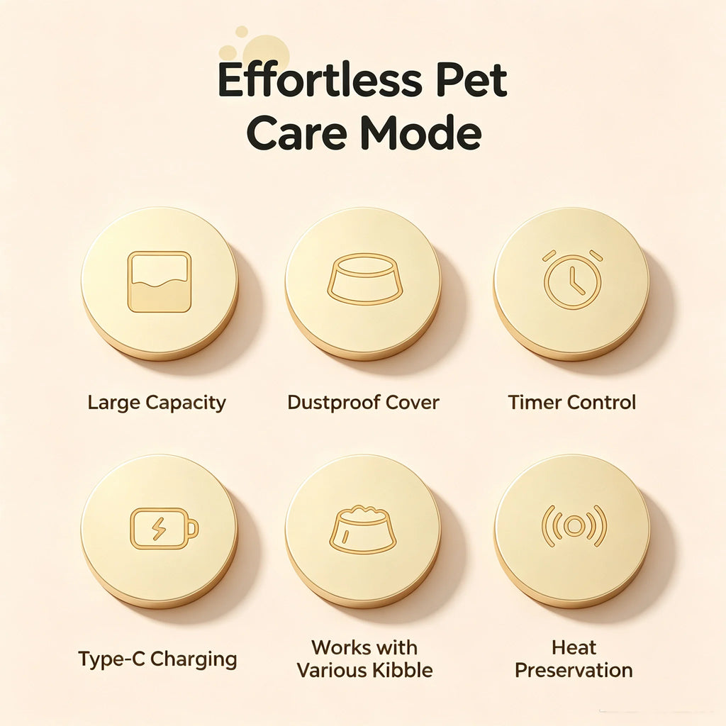 Smart Timed Automatic Pet Feeder with Lid - product image 10
