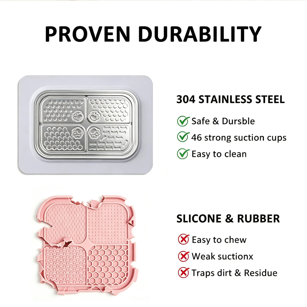 Stainless Steel Non-Slip Slow Feeder Pet Bowl - product image 4