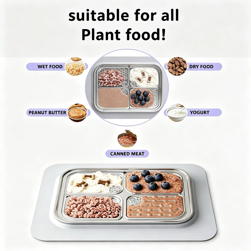 Stainless Steel Non-Slip Slow Feeder Pet Bowl - product image 6