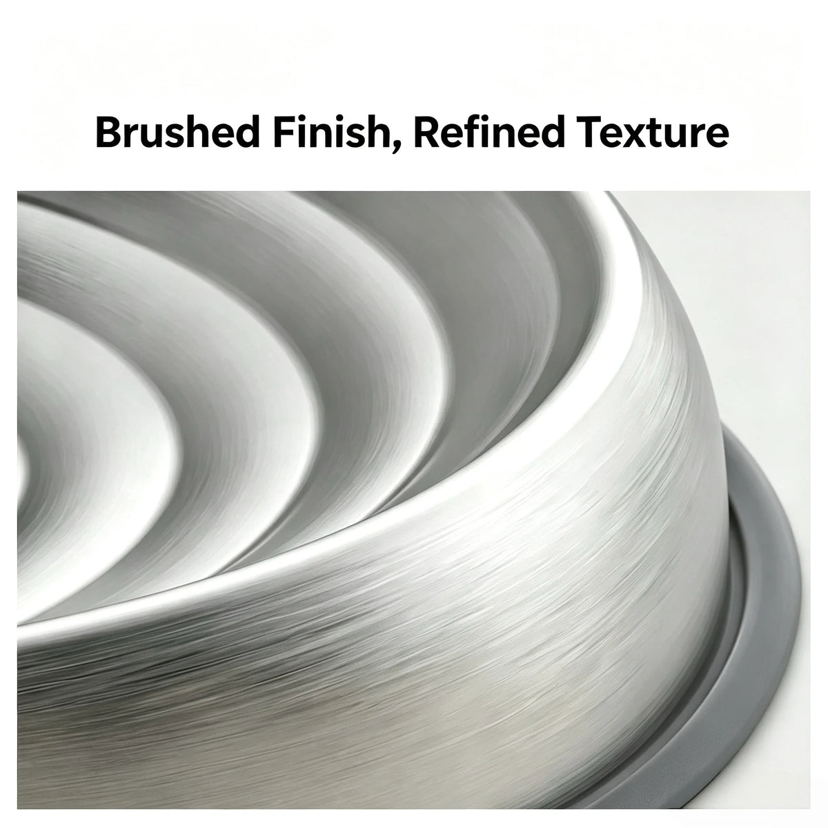 Stainless Steel Shallow Anti-Choke Pet Bowl - product image 6
