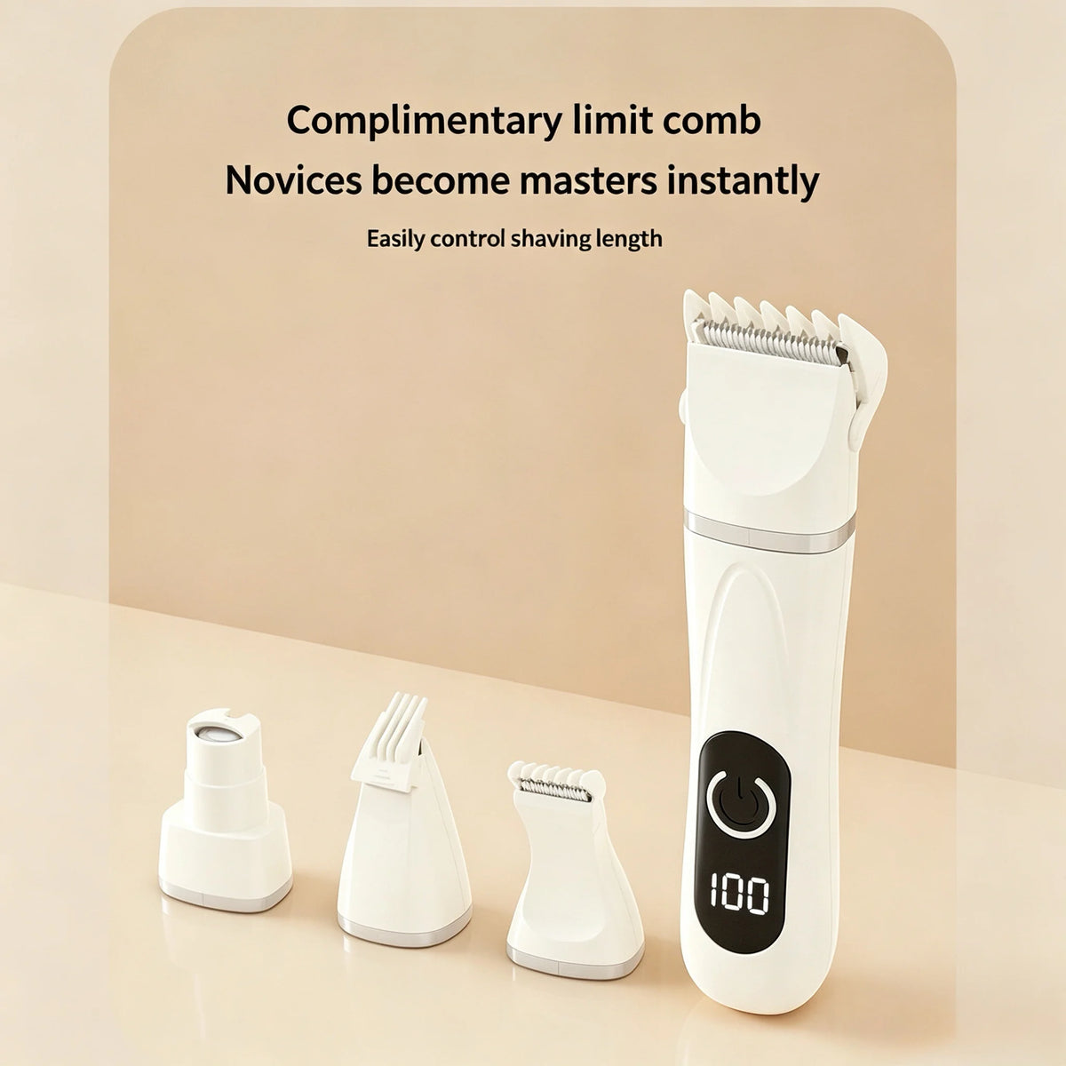 3-in-1 Electric Pet Trimmer and Nail Grinder - product image 5