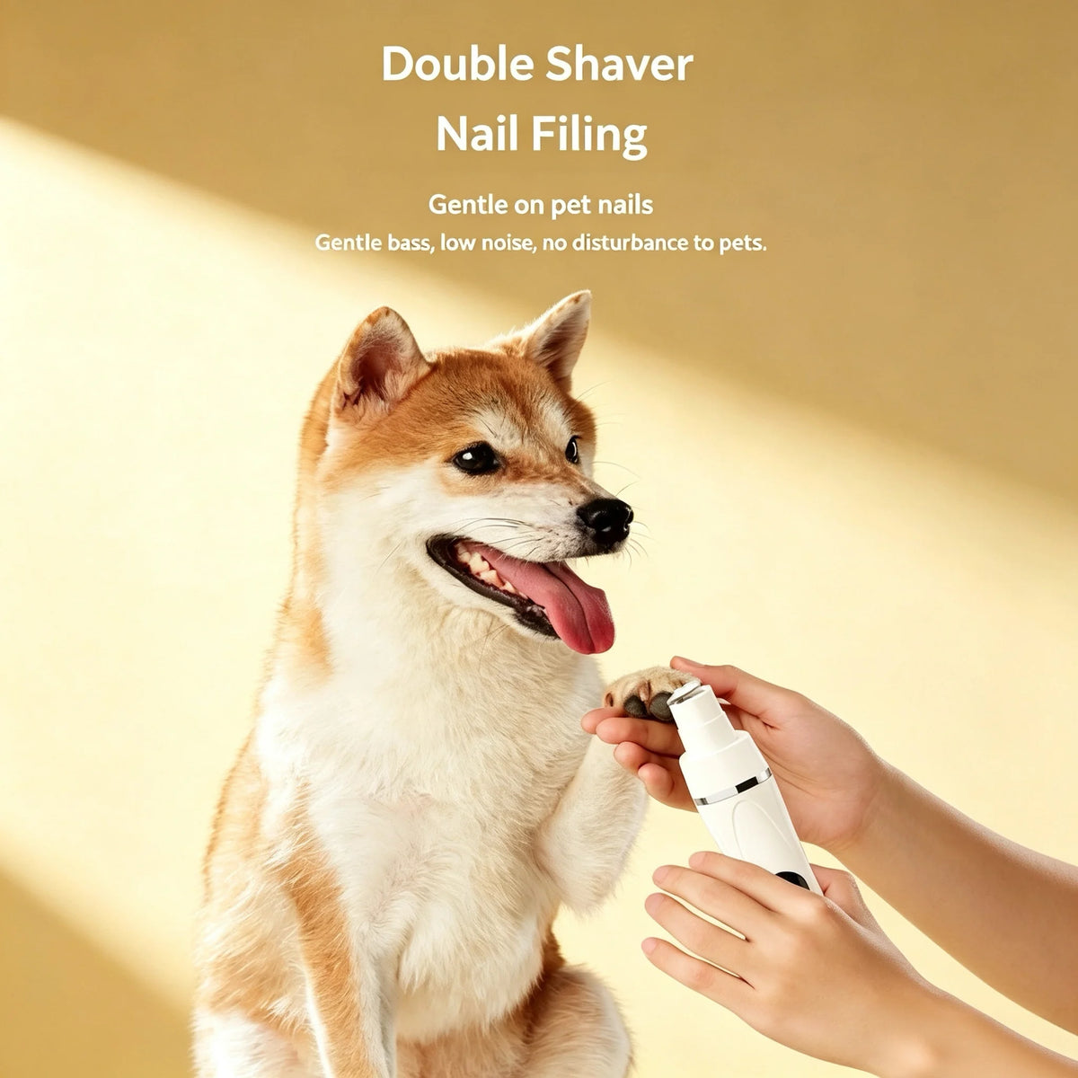 3-in-1 Electric Pet Trimmer and Nail Grinder - product image 6