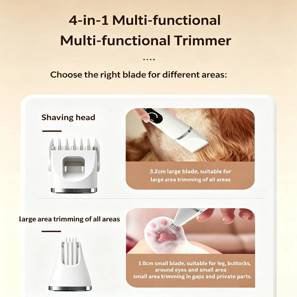 3-in-1 Electric Pet Trimmer and Nail Grinder - product image 13