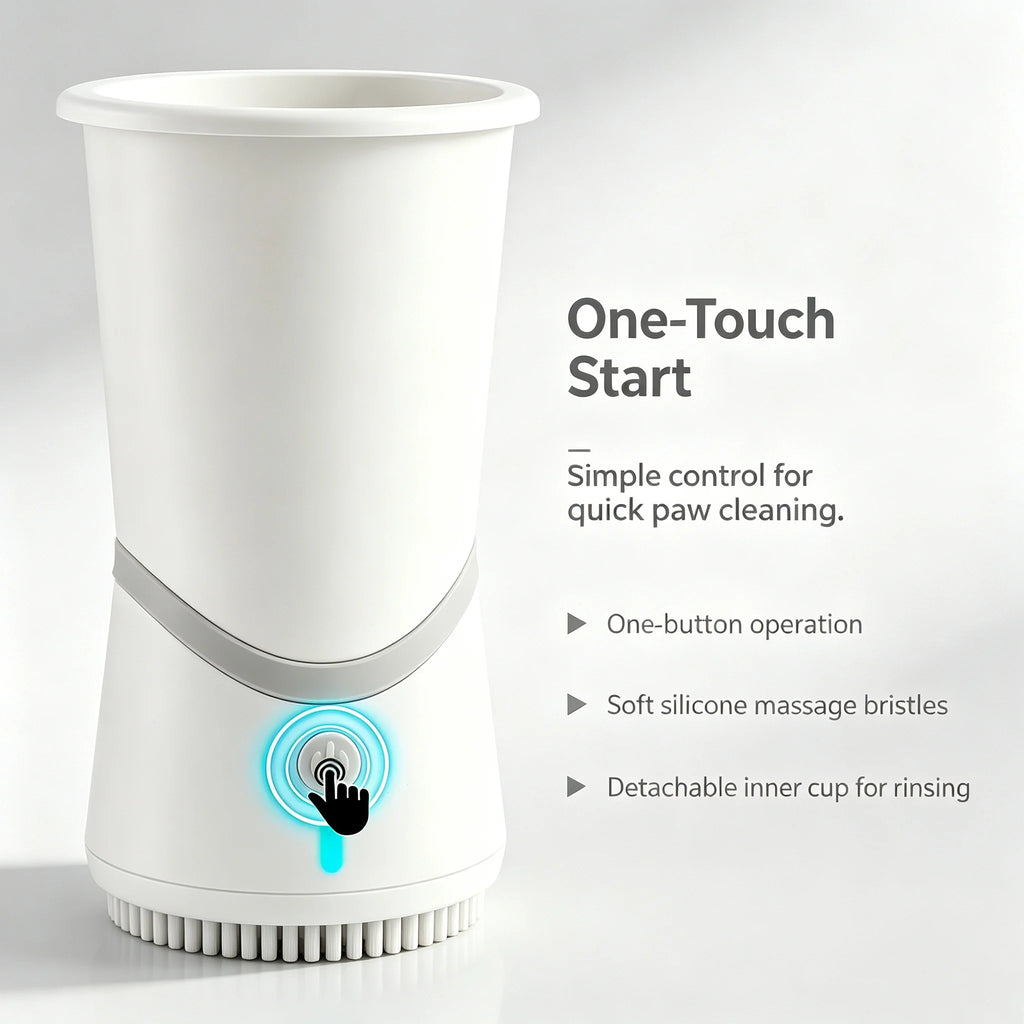 USB Rechargeable Automatic Pet Paw Cleaner - product image 9