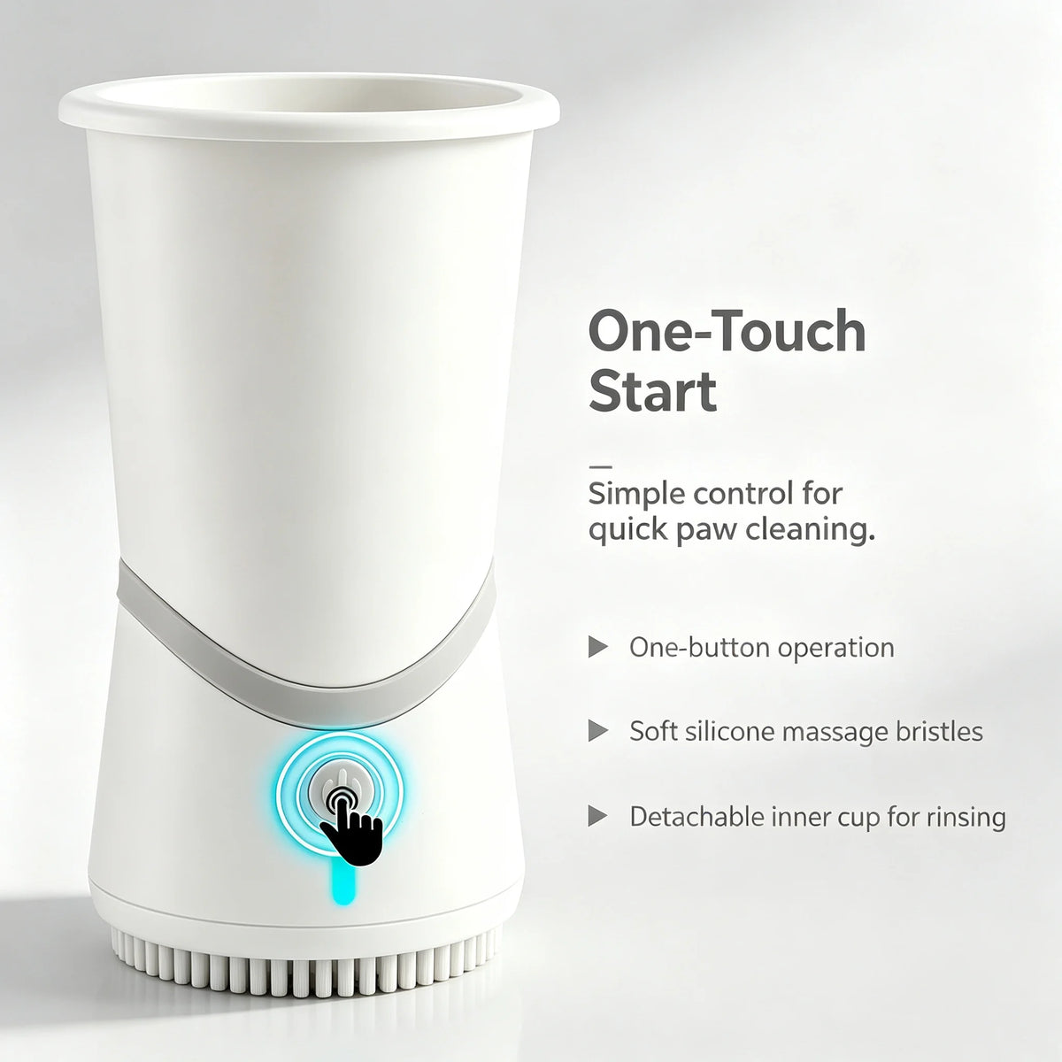 USB Rechargeable Automatic Pet Paw Cleaner - product image 9