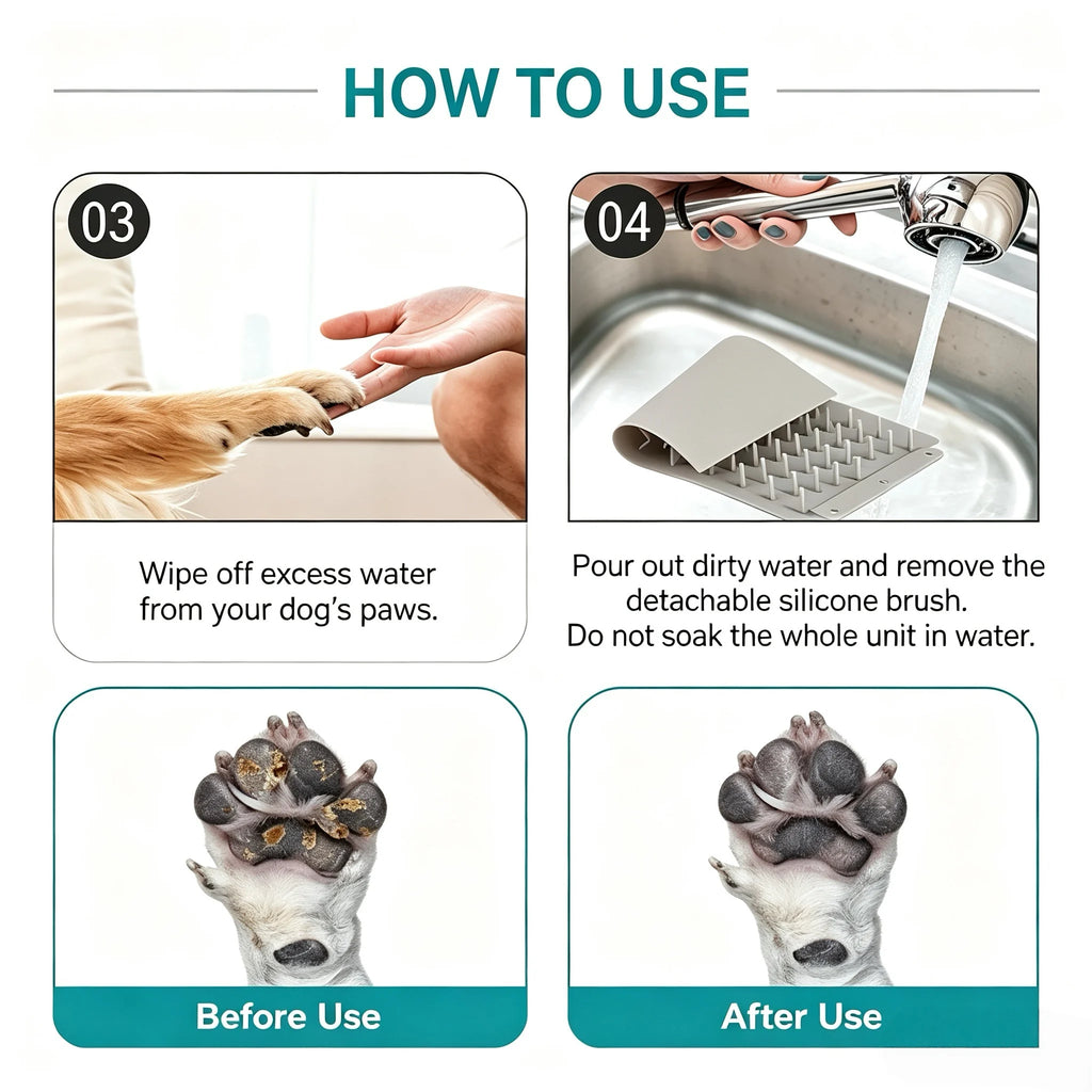 USB Rechargeable Automatic Pet Paw Cleaner - product image 11