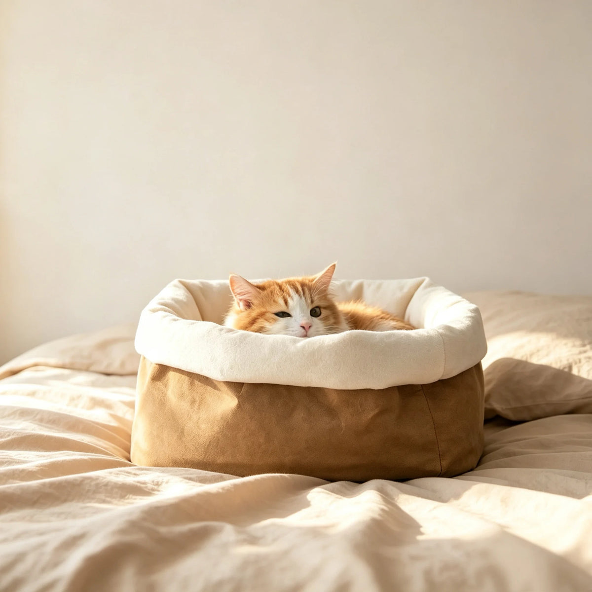 PandaCici Washable Waterproof Kraft Paper Cat Bed - product image 6